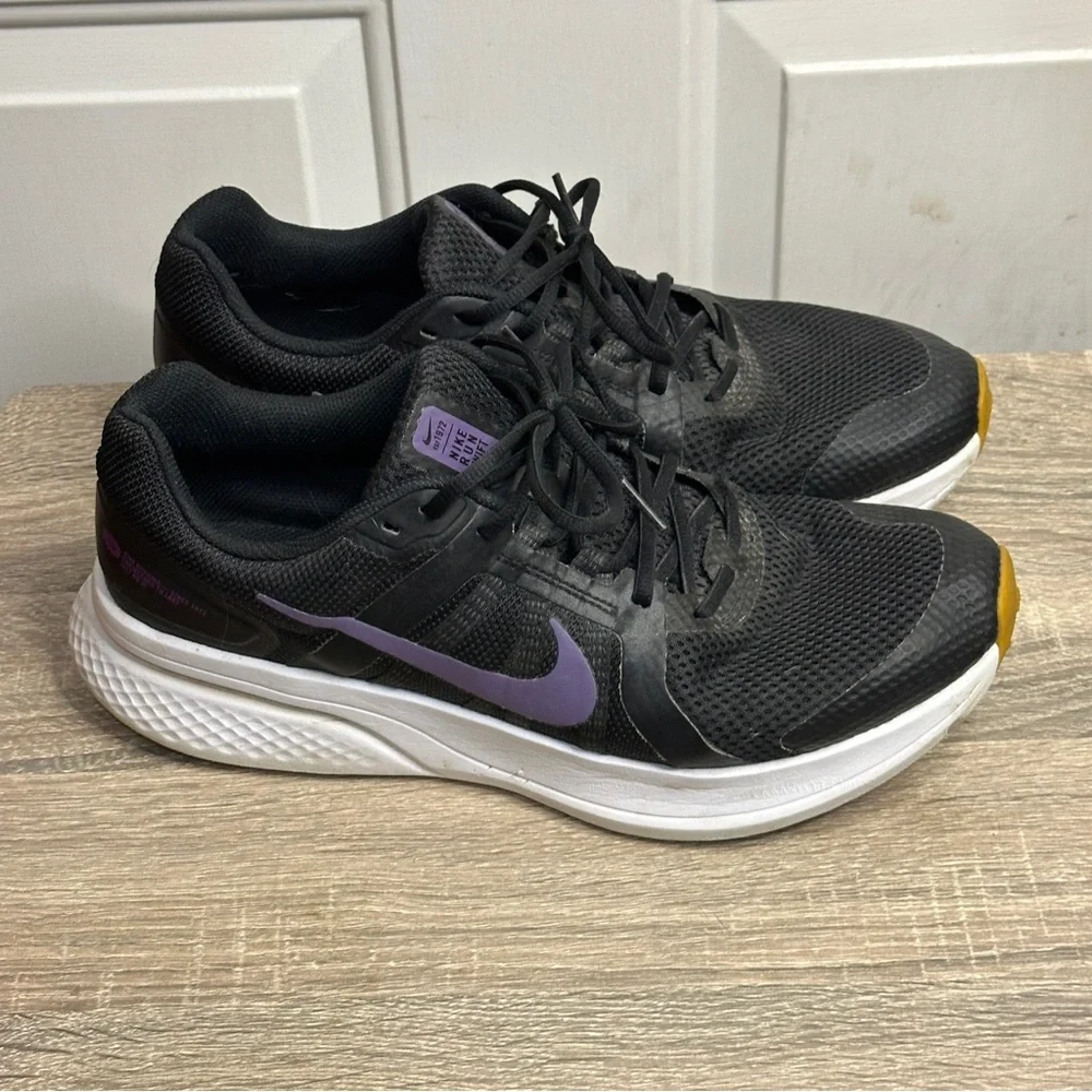 Men’s Size 12 - Nike‎ Run Swift 2 Black Canyon Purple CU3517 016